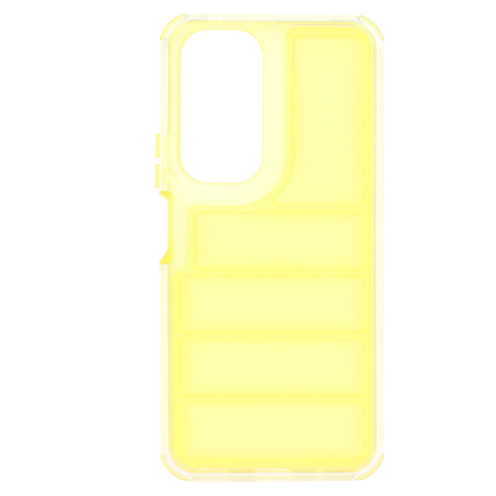 Funda para Honor 90 Lite, Techsuit, Wave Shield, Amarilla