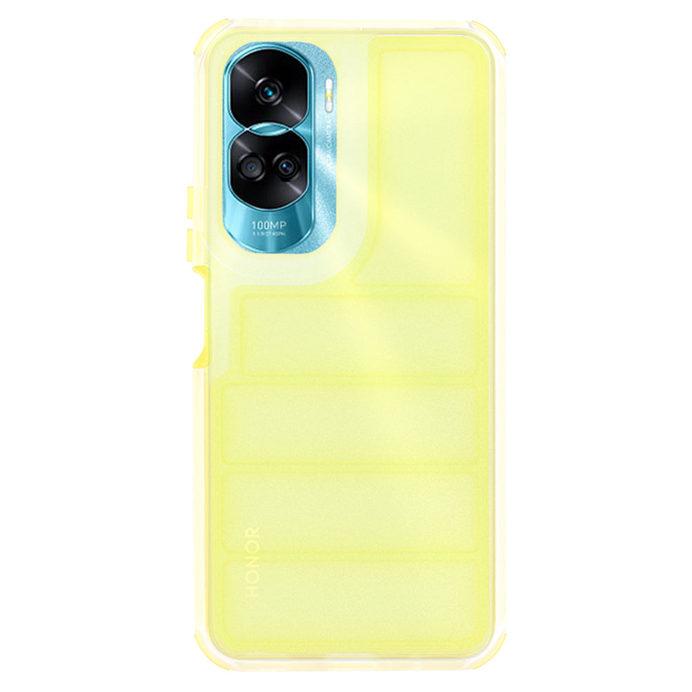 Funda para Honor 90 Lite, Techsuit, Wave Shield, Amarilla