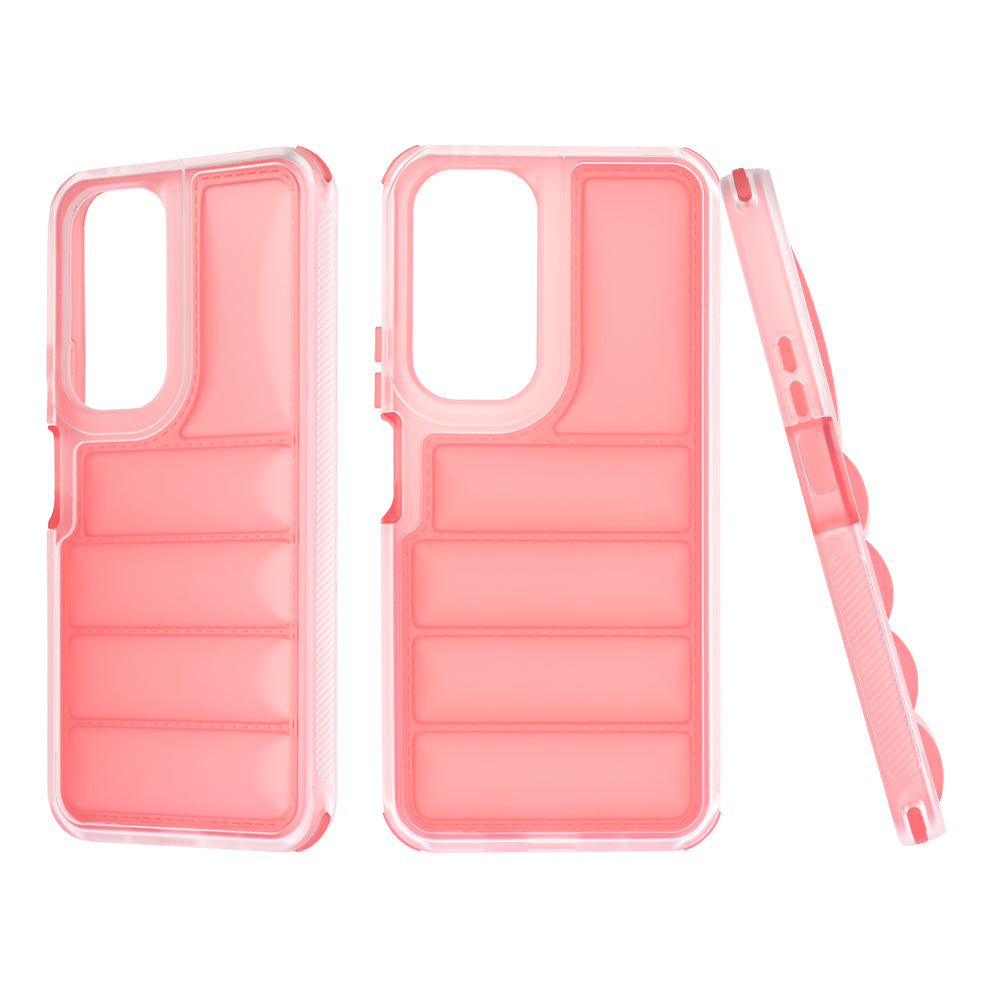 Funda para Honor 90 Lite, Techsuit, Wave Shield, Roja