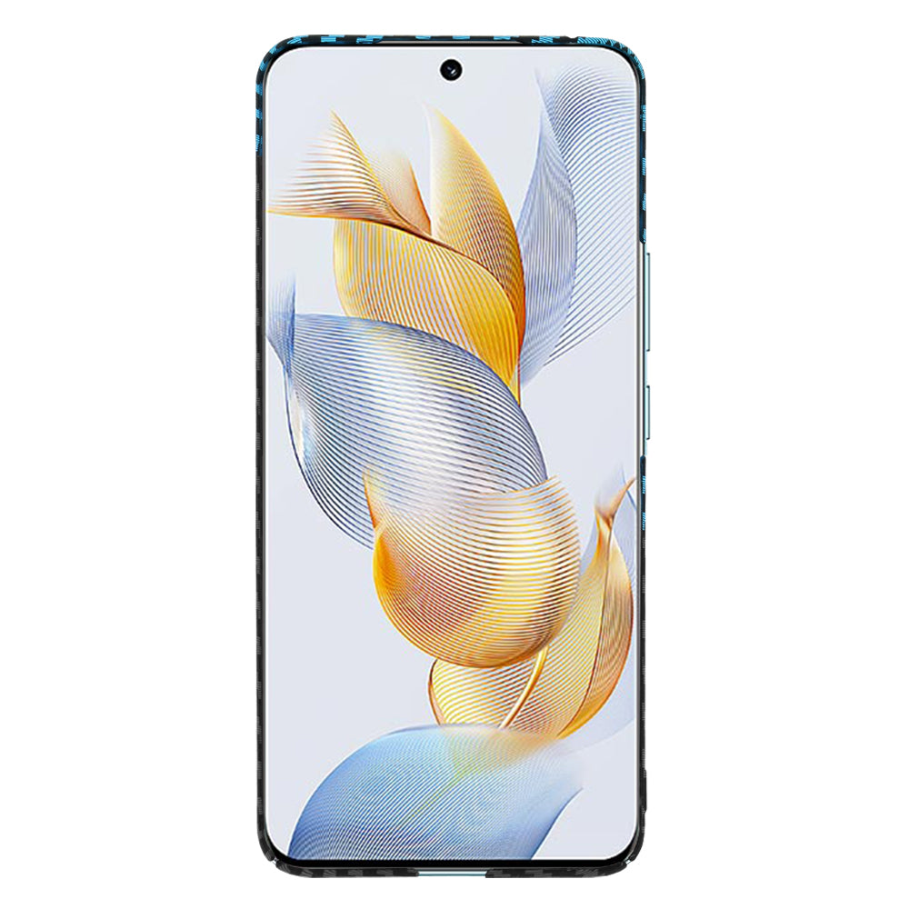 Funda para Honor 90, Techsuit, Carbonite FiberShell, Negra Bleu