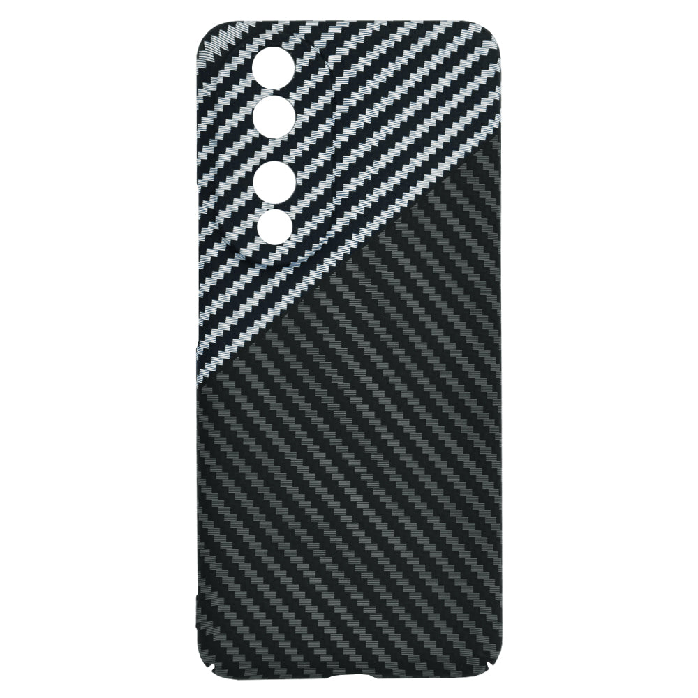 Funda para Honor 90, Techsuit, Carbonite FiberShell, Negra Gris