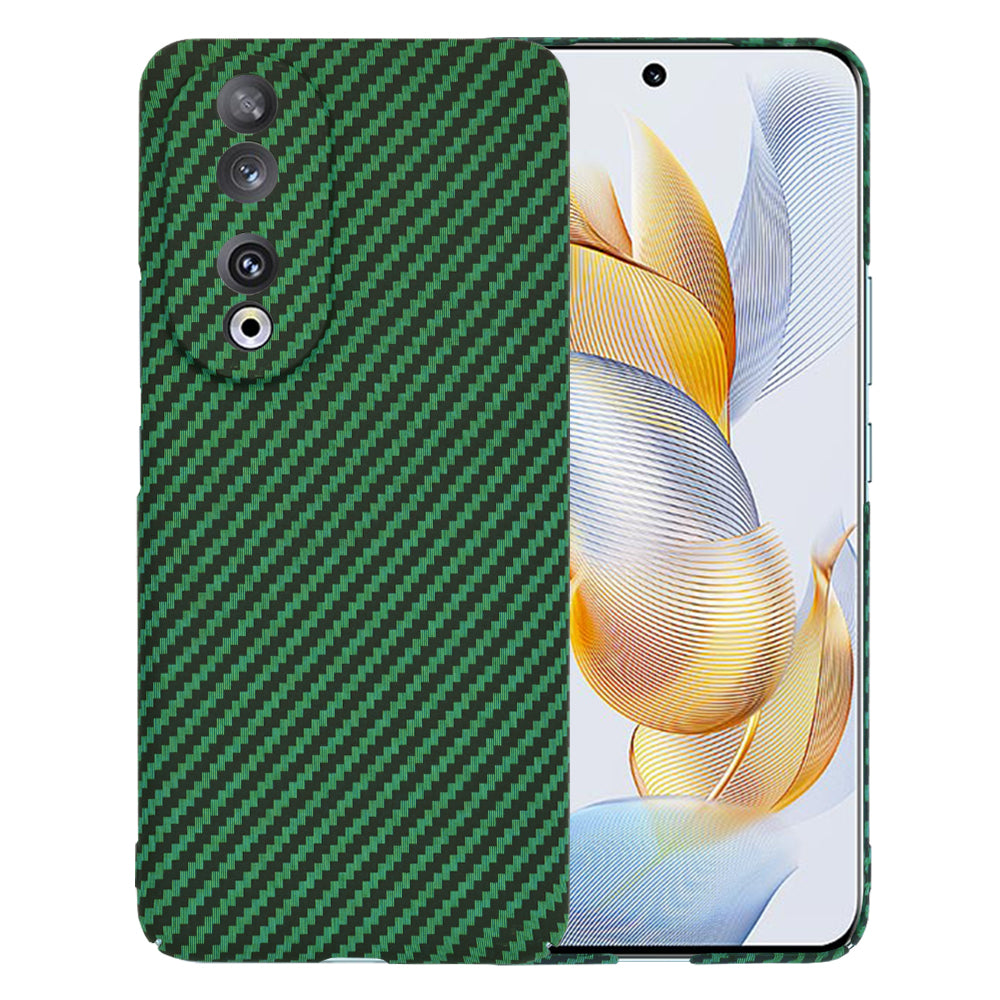 Funda para Honor 90, Techsuit, Carbonite FiberShell, Verde