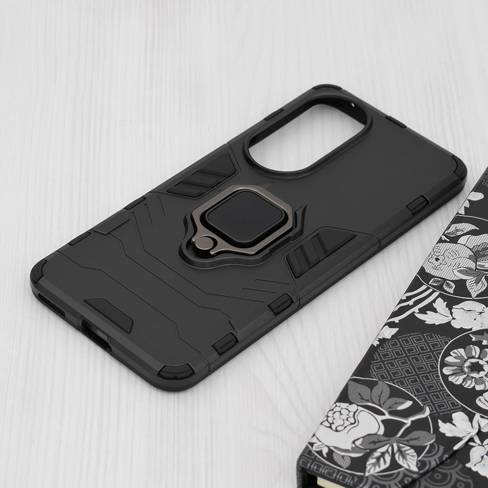 Funda para Honor 90, Techsuit, Shield, Negra