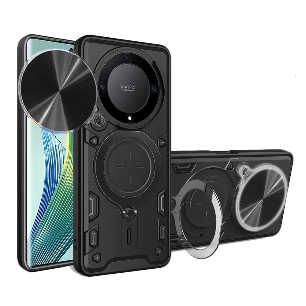 Funda para Honor Magic5 Lite, Techsuit, CamGuard Pro, Negra