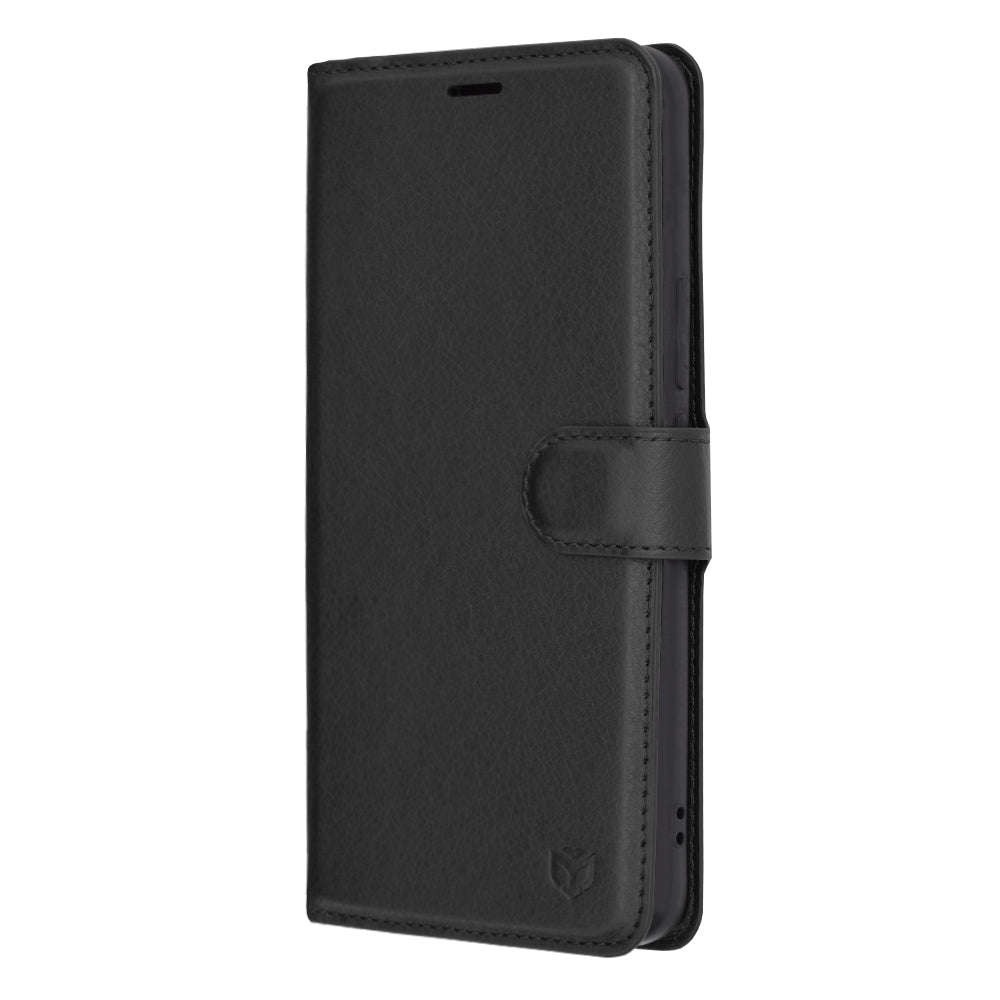 Funda para Honor Magic5 Pro, Techsuit, Leather Folio, Negra