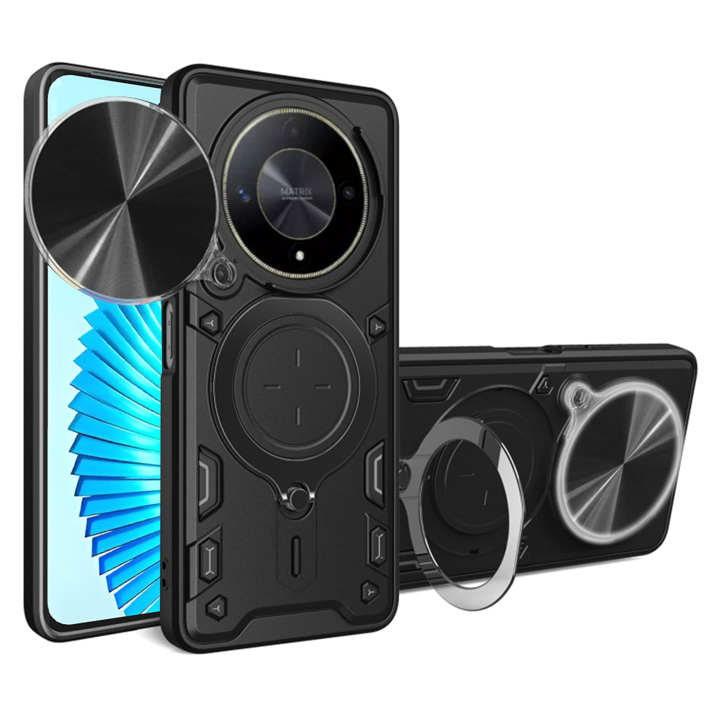 Funda para Honor Magic6 Lite, Techsuit, CamGuard Pro, Negra