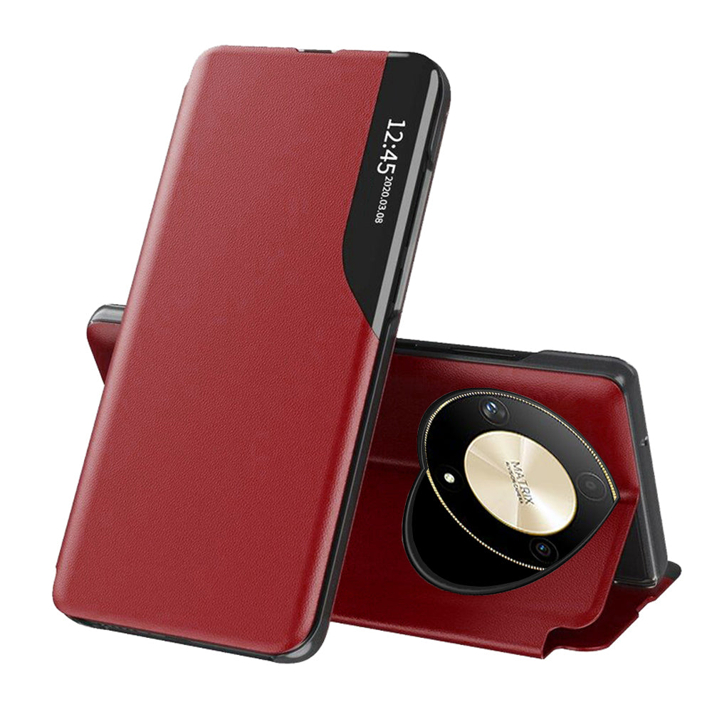 Funda para Honor Magic6 Lite, Techsuit, eFold, Roja
