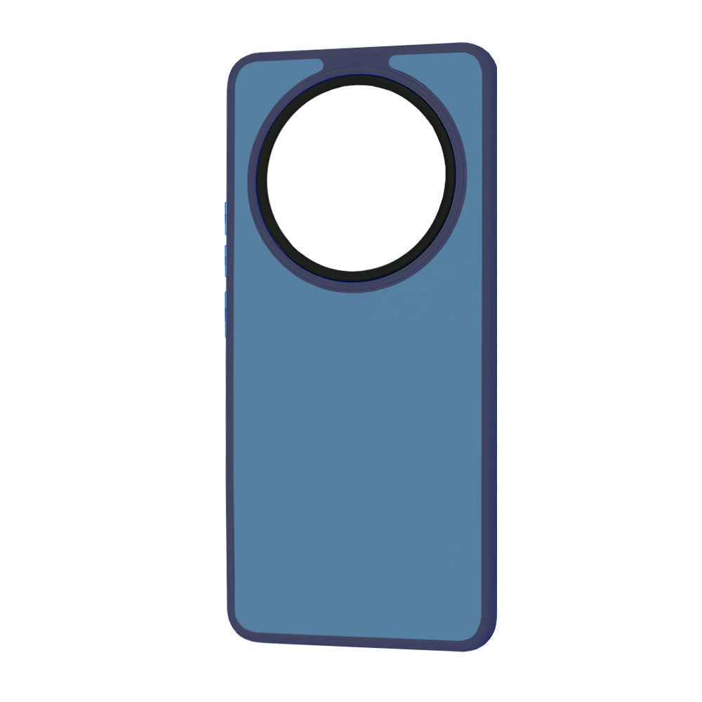Funda para Honor Magic6 Lite, Techsuit, HaloFrost, Azul marino