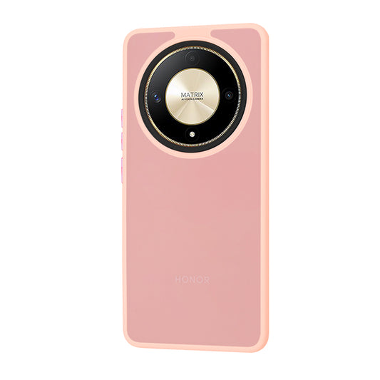 Funda para Honor Magic6 Lite, Techsuit, HaloFrost, Rosa