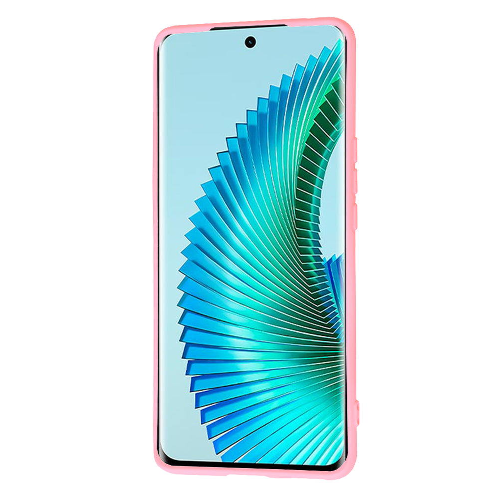 Funda para Honor Magic6 Lite, Techsuit, SoftFlex, Rosa Claro