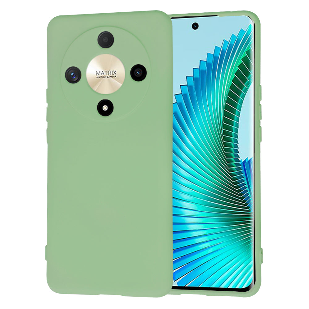 Funda para Honor Magic6 Lite, Techsuit, SoftFlex, Verde Claro