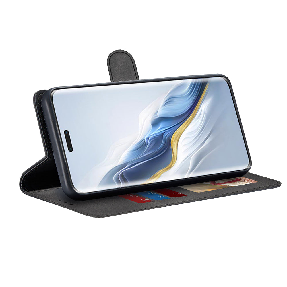 Funda para Honor Magic6 Pro, Techsuit, Diary Book, Negra
