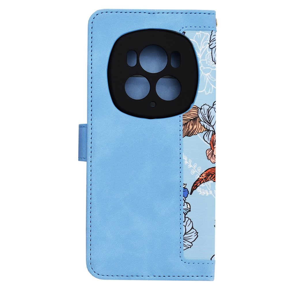 Funda para Honor Magic6 Pro, Techsuit, FlipCraft, Azul