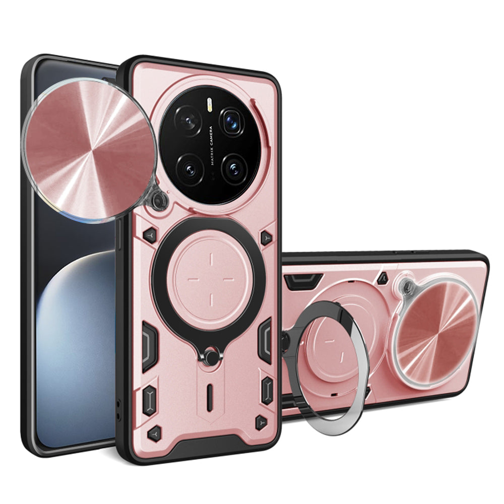 Funda para Honor Magic7 Pro, Techsuit, CamGuard Pro, Rosa Dorado
