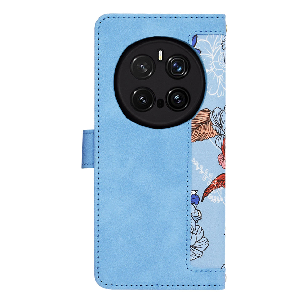 Funda para Honor Magic7 Pro, Techsuit, FlipCraft, Azul
