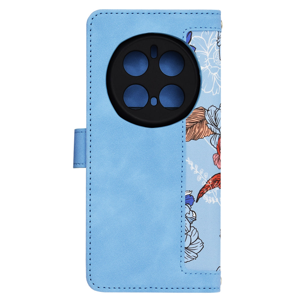 Funda para Honor Magic7 Pro, Techsuit, FlipCraft, Azul