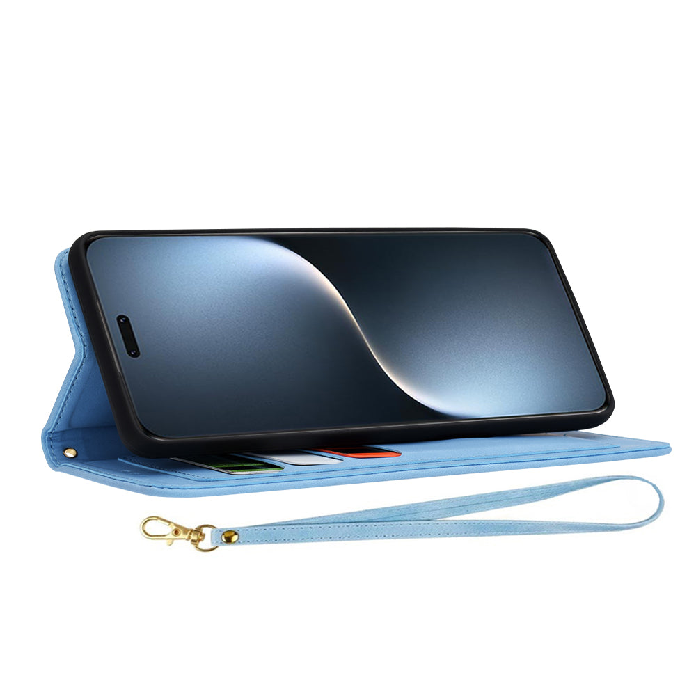 Funda para Honor Magic7 Pro, Techsuit, FlipCraft, Azul