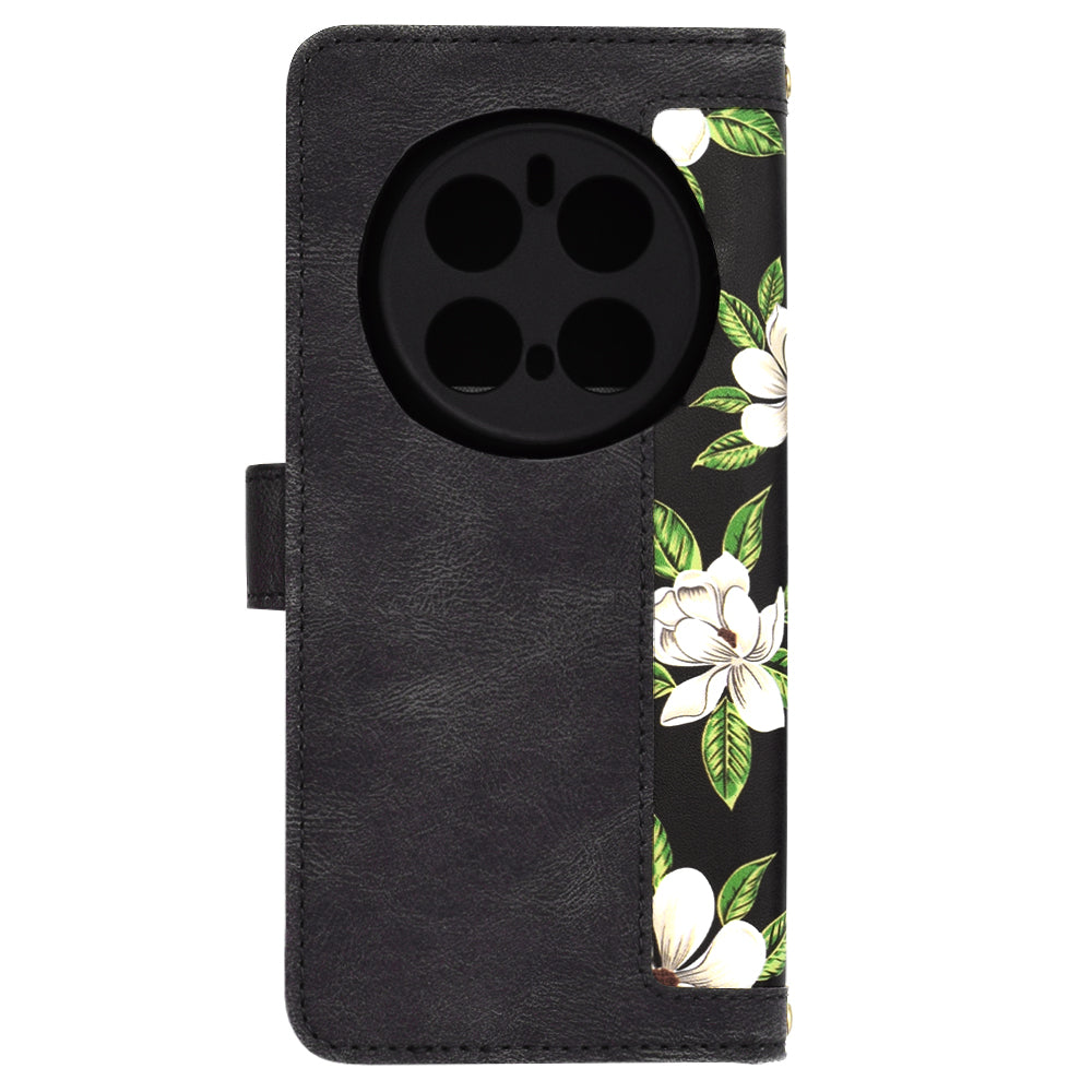 Funda para Honor Magic7 Pro, Techsuit, FlipCraft, Negra
