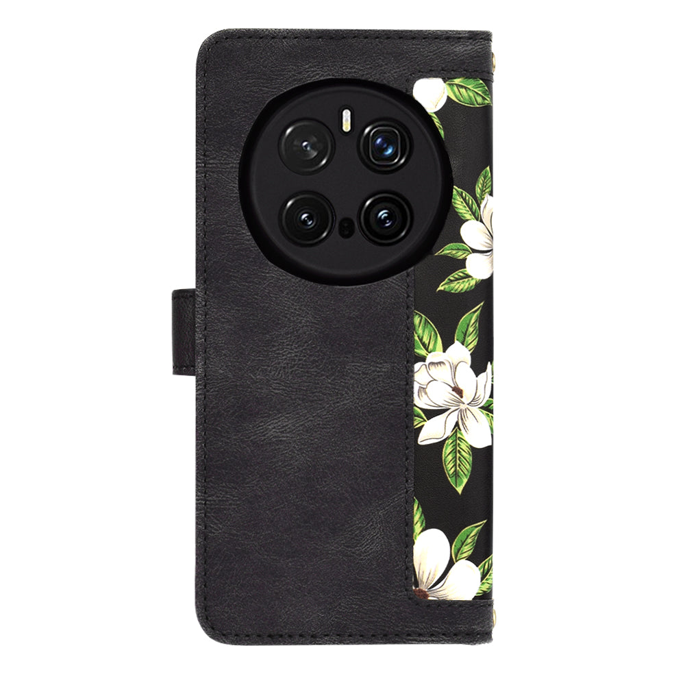Funda para Honor Magic7 Pro, Techsuit, FlipCraft, Negra