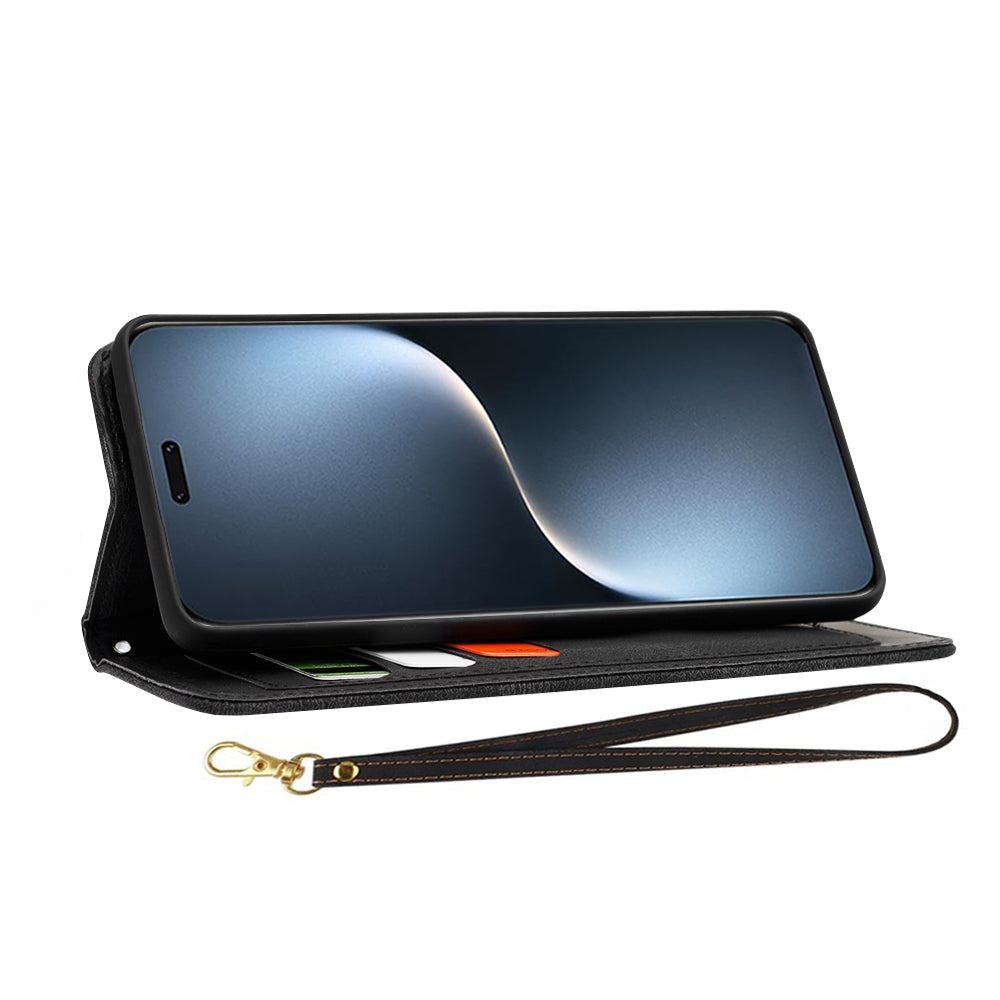 Funda para Honor Magic7 Pro, Techsuit, FlipCraft, Negra