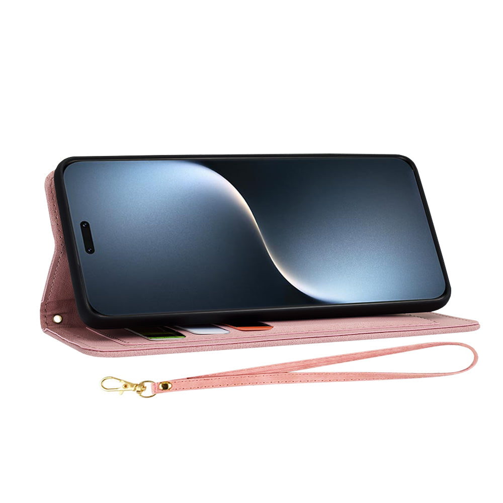Funda para Honor Magic7 Pro, Techsuit, FlipCraft, Rosa
