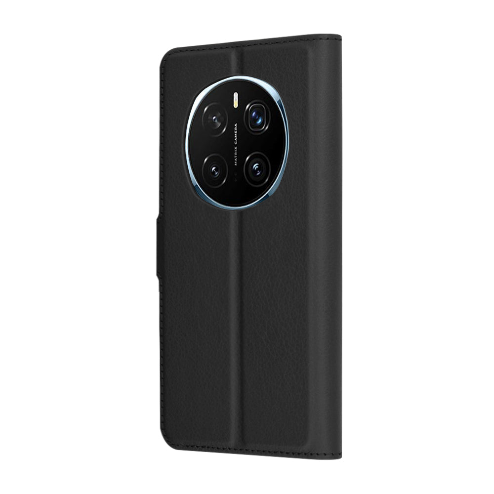 Funda para Honor Magic7 Pro, Techsuit, Leather Folio, Negra