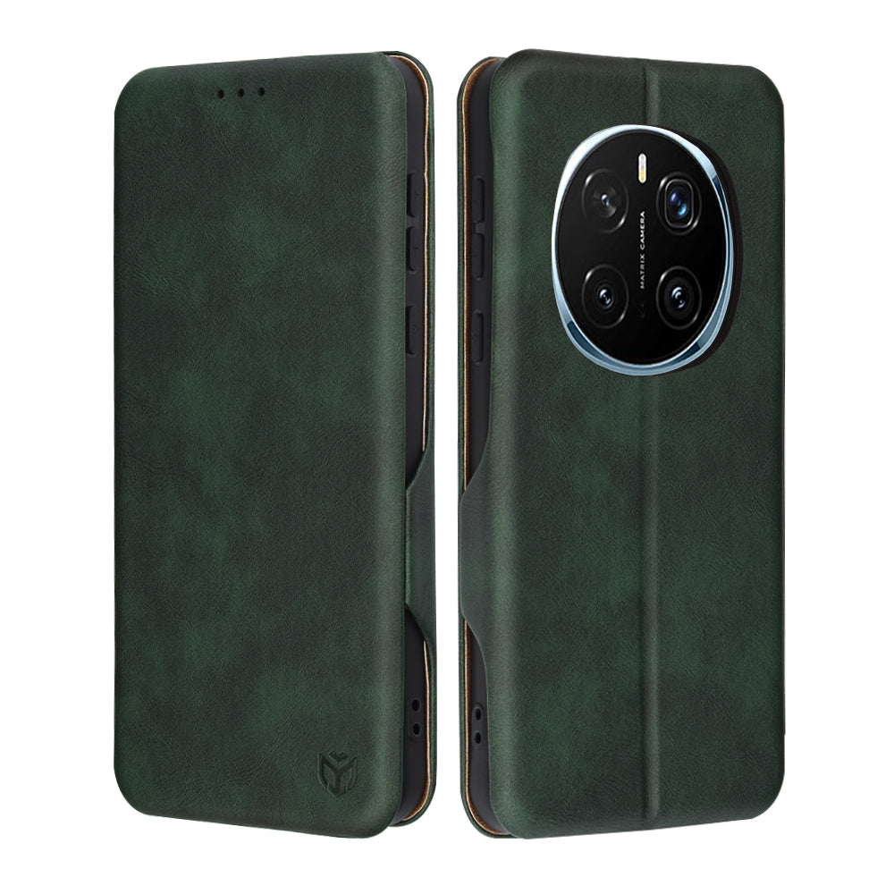 Funda para Honor Magic7 Pro, Techsuit, Safe Wallet Plus, Verde