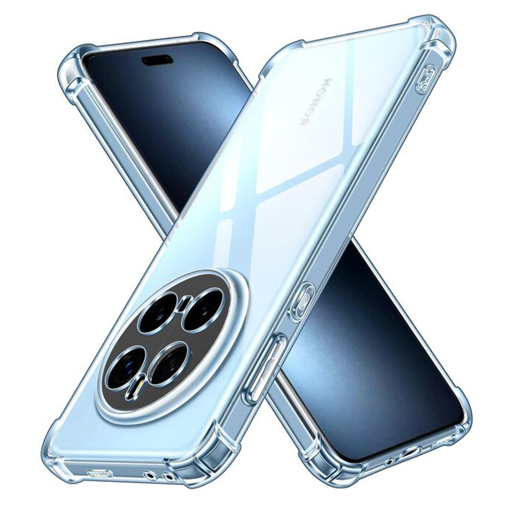 Funda para Honor Magic7 Pro, Techsuit, Antichoque Transparente, Transparente