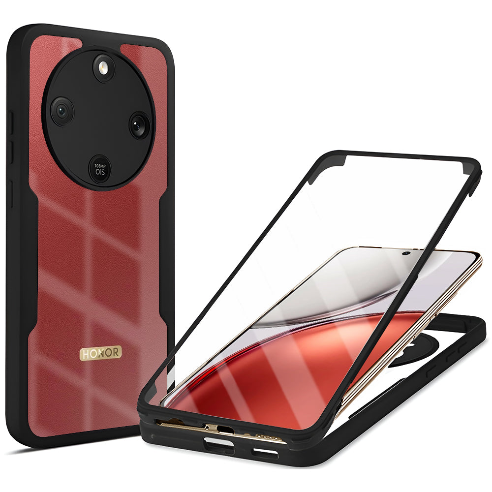 Funda para Honor Magic8 Lite, Techsuit, ColorVerse 360, Negra