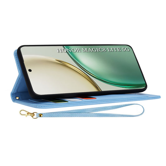 Funda para Honor Magic8 Lite, Techsuit, FlipCraft, Azul