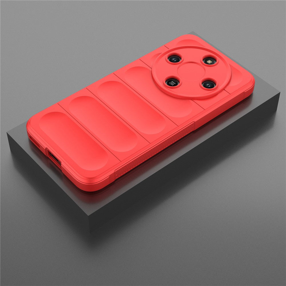 Funda para Honor Magic8 Lite, Techsuit, Magic Shield, Roja