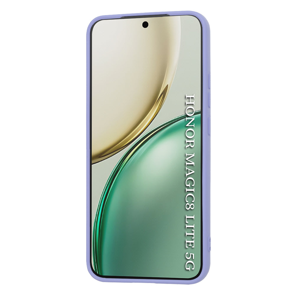 Funda para Honor Magic8 Lite, Techsuit, SoftFlex, Lila Claro