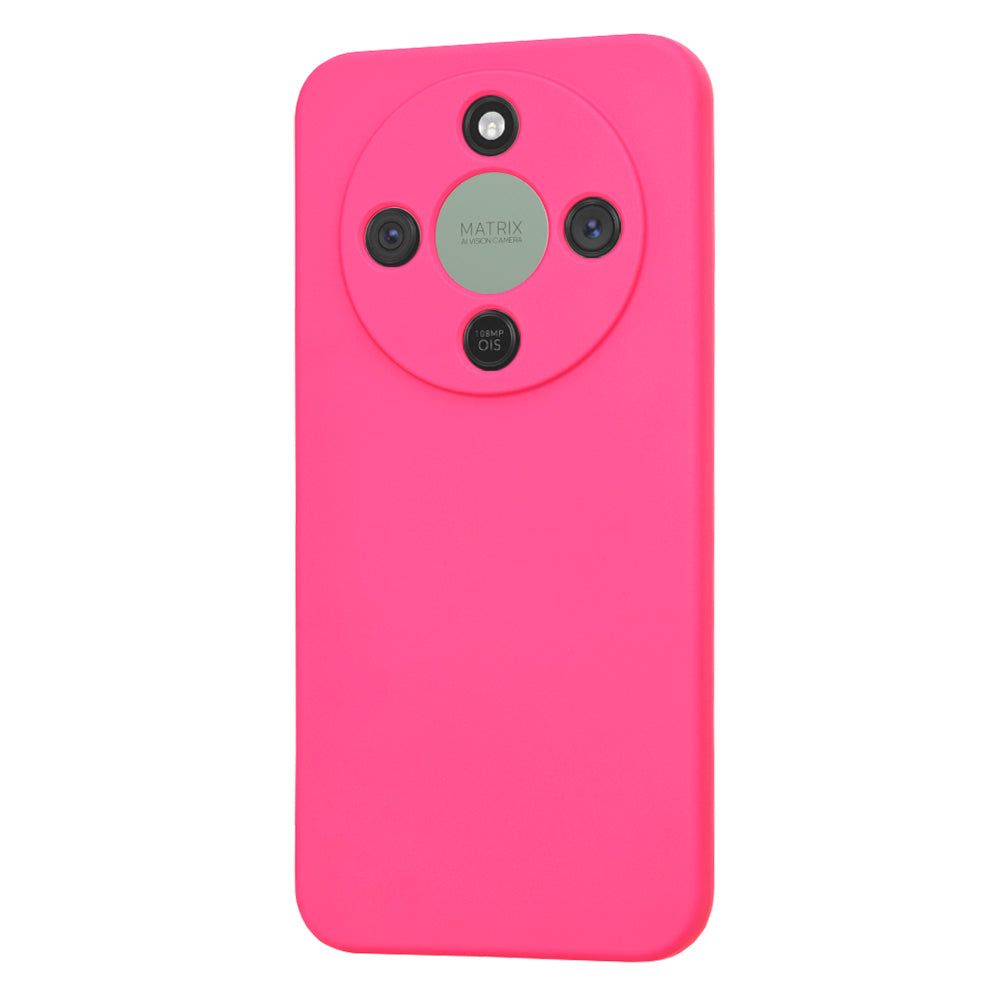 Funda para Honor Magic8 Lite, Techsuit, SoftFlex, Rosa Oscuro
