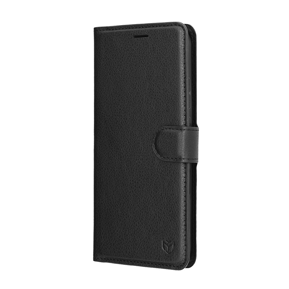 Funda para Honor Magic8 Pro, Techsuit, Leather Folio, Negra