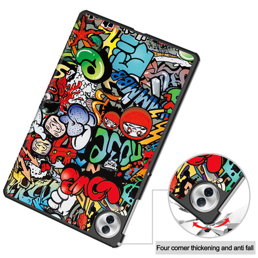 Funda para Honor Pad 10, Techsuit, FoldPro Urban Vibe, Multicolor
