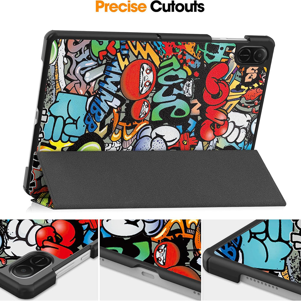 Funda para Honor Pad X8a, Techsuit, FoldPro Urban Vibe, Multicolor