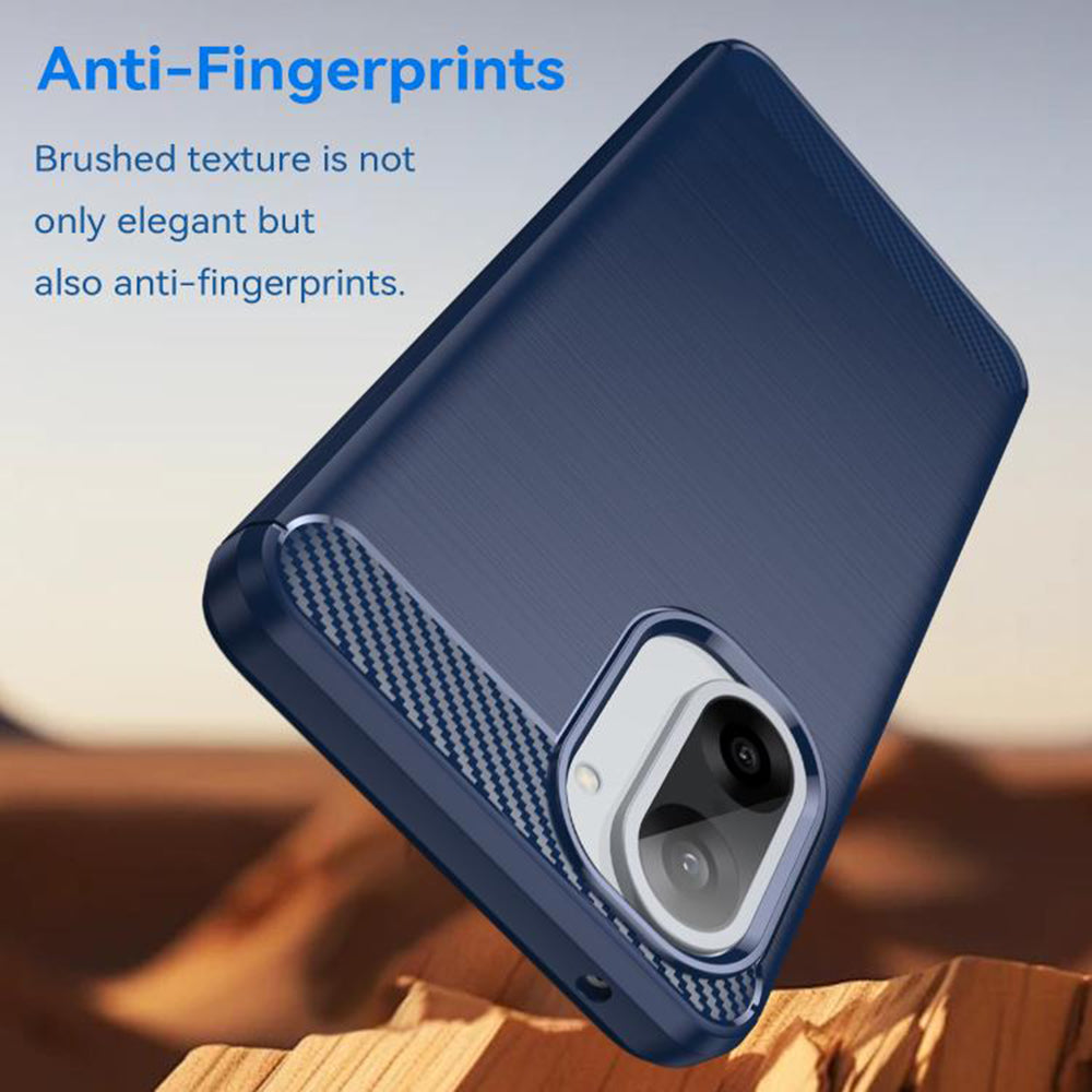 Funda para Honor X5c Plus, Techsuit, Carbono, Azul