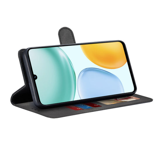 Funda para Honor X5c Plus, Techsuit, Diary Book, Negra