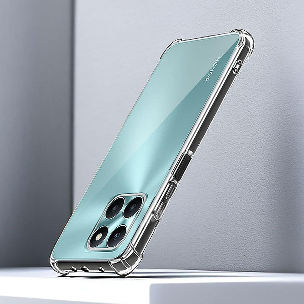 Funda para Honor X6a, Techsuit, Shockproof Clear, Transparente