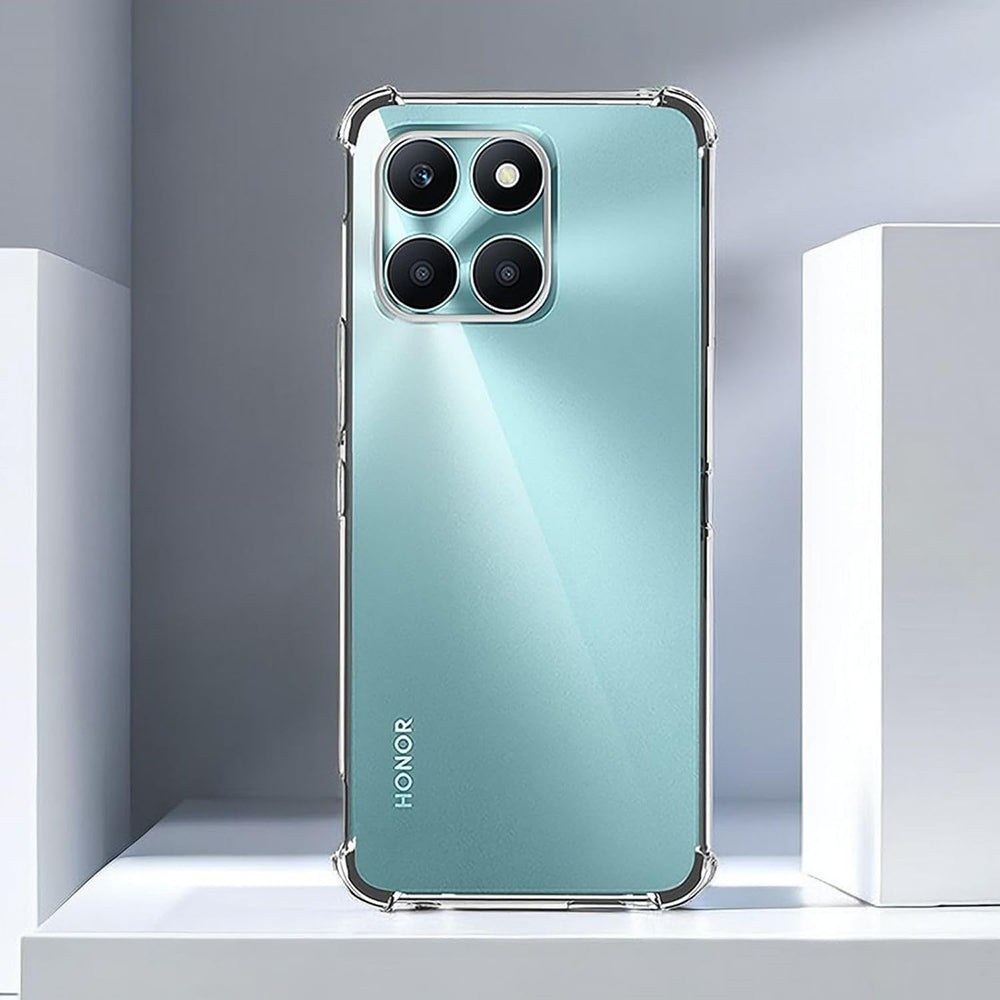 Funda para Honor X6a, Techsuit, Shockproof Clear, Transparente