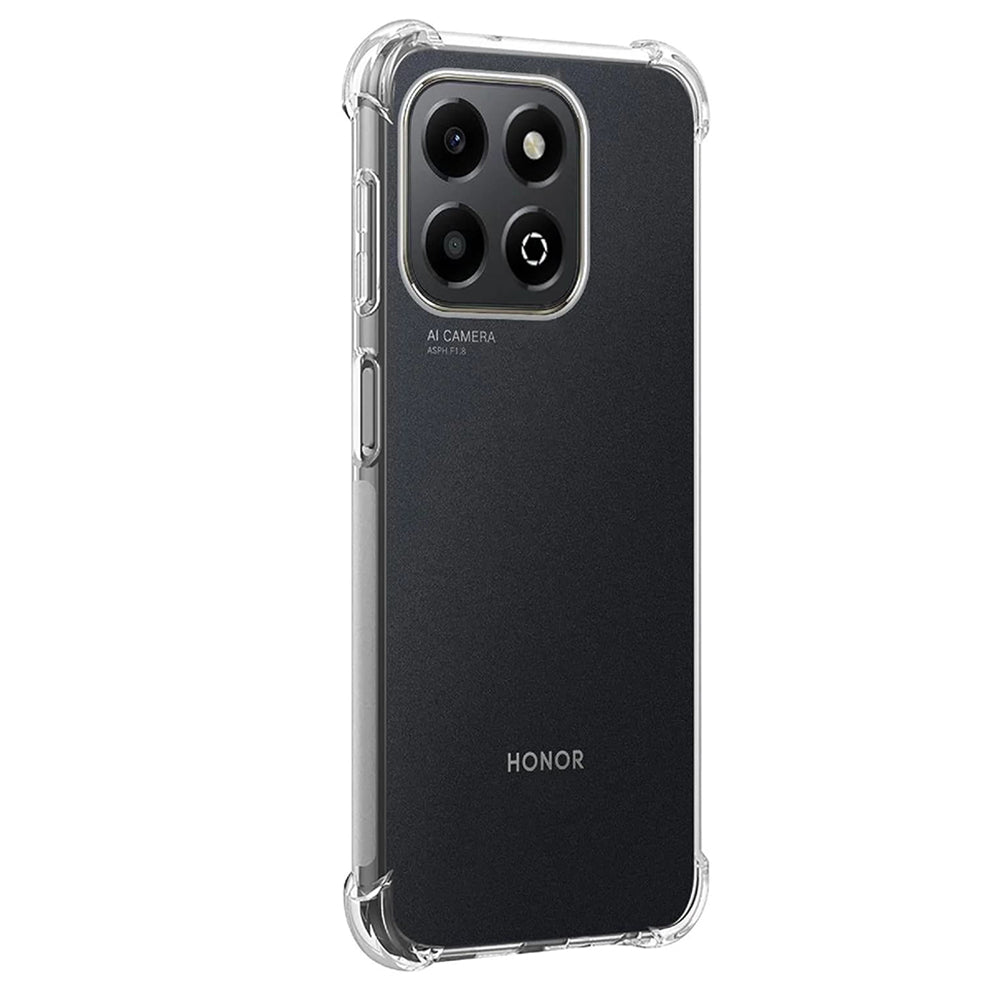 Funda para Honor X6b, Techsuit, Antigolpes Transparente, Transparente