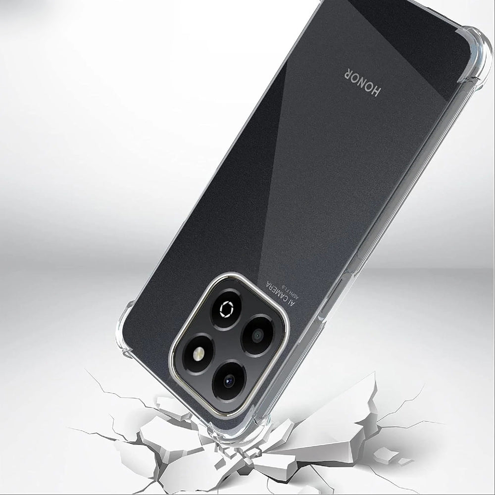 Funda para Honor X6b, Techsuit, Antigolpes Transparente, Transparente