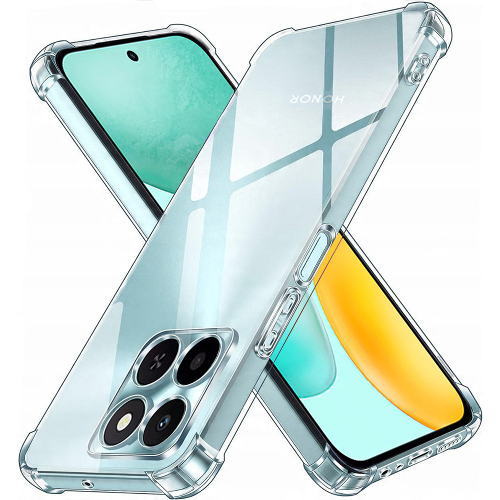 Funda para Honor X6c, Techsuit, Antigolpes Transparente, Transparente