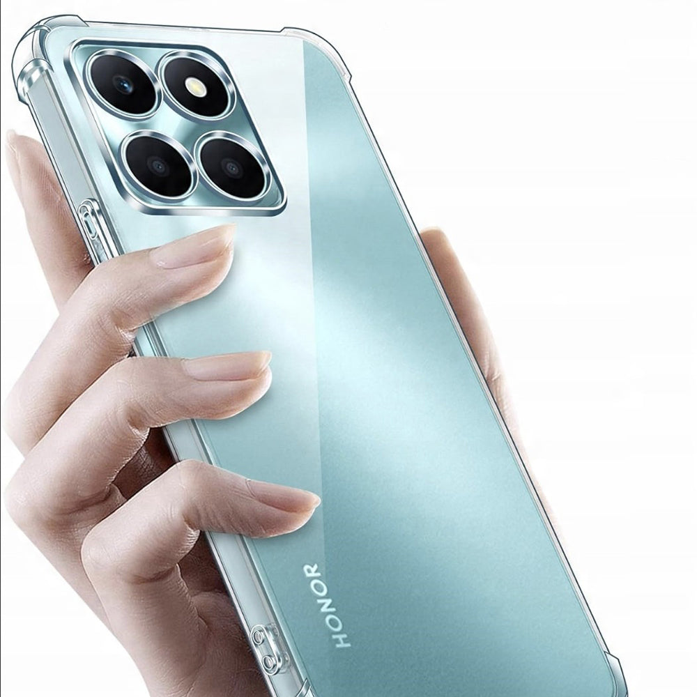 Funda para Honor X6c, Techsuit, Antigolpes Transparente, Transparente