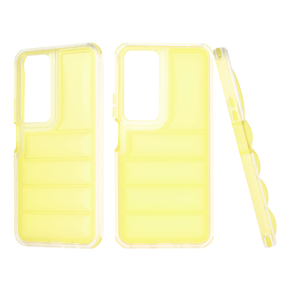 Funda para Honor X7b 5G / 90 Smart / X7b 4G, Techsuit, Wave Shield, Amarilla