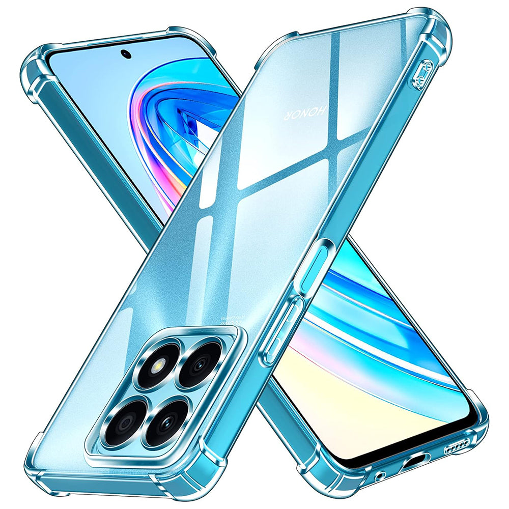 Funda para Honor X8a, Techsuit, Antigolpes Transparente, Transparente