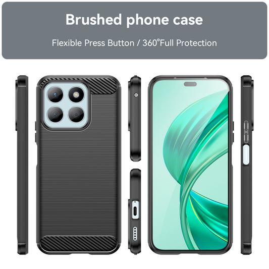 Funda para Honor X8b, Techsuit, Carbono, Negra