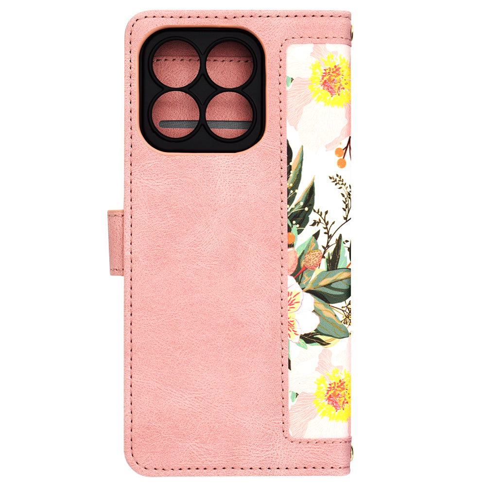 Funda para Honor X8b, Techsuit, FlipCraft, Rosa