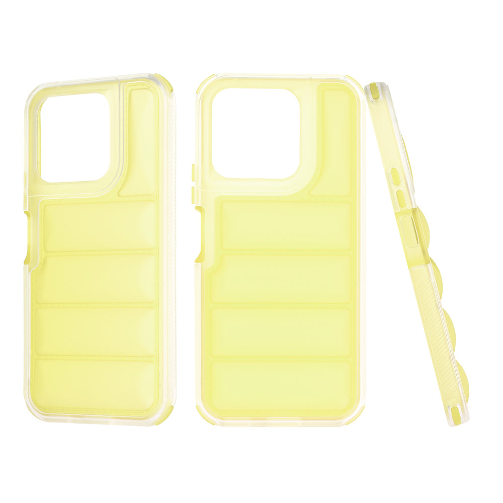 Funda para Honor X8b, Techsuit, Wave Shield, Amarilla