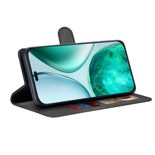 Funda para Honor X8c, Techsuit, Diary Book, Negra
